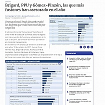 Brigard, PPU y Gmez-Pinzn, las que ms fusiones han asesorado en el ao